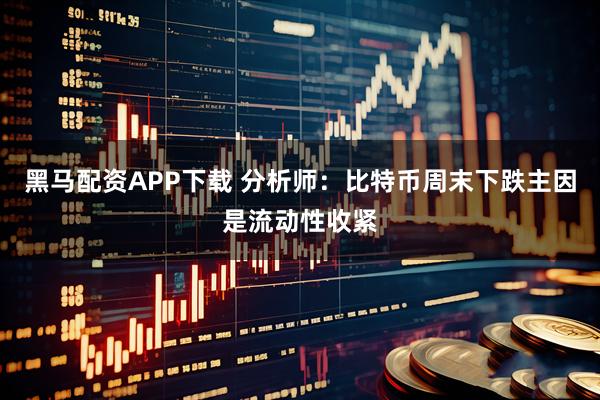 黑马配资APP下载 分析师：比特币周末下跌主因是流动性收紧