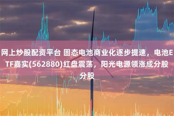 网上炒股配资平台 固态电池商业化逐步提速，电池ETF嘉实(562880)红盘震荡，阳光电源领涨成分股